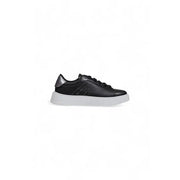 Black leather sneaker with white sole from Furla Women’s collection