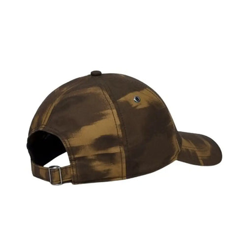 Casquette G-Star pour homme, motif camouflage marron et beige, avec sangle en tissu et boucle métallique, vue arrière