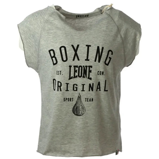 Grau, Box-Thema T-shirt abgebildet im Produktbild des schwarzen Box-T-Shirts mit Grafik.