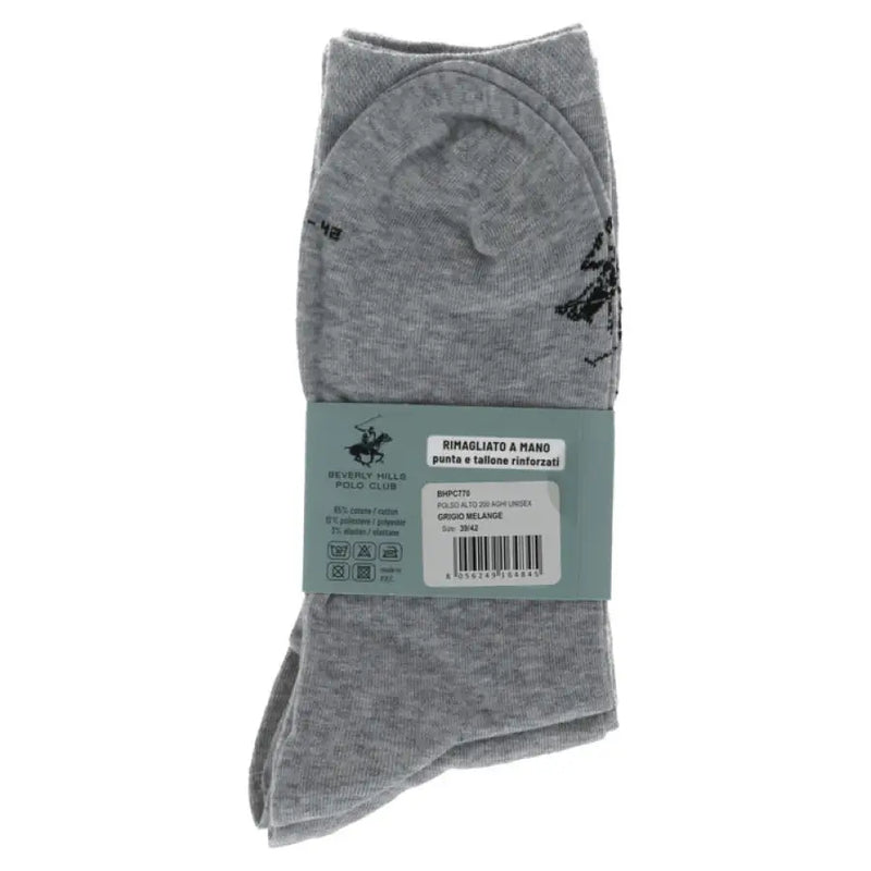Gray Socks with Packaging from Beverly Hills Polo Club White and Gray Socks Pack