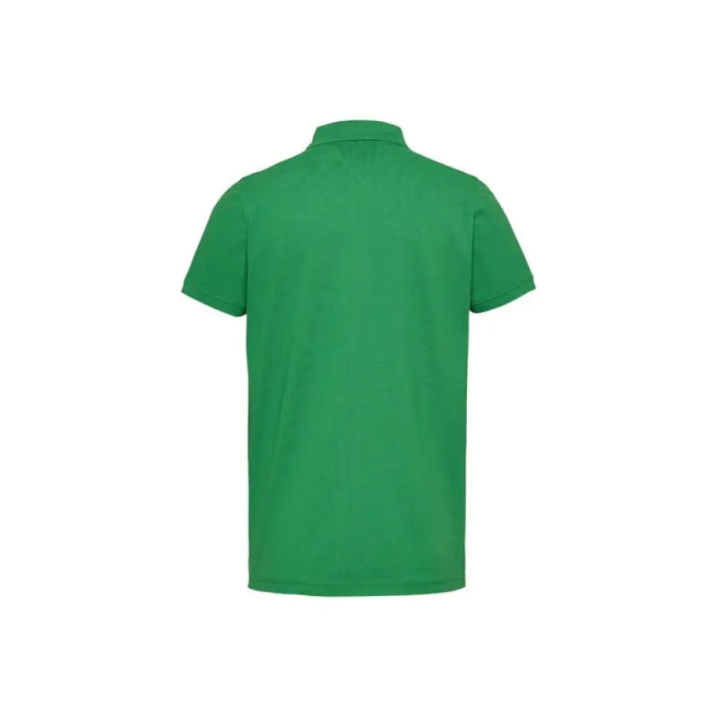 Green polo shirt featured in Tommy Hilfiger Men’s Summer Green Underwear collection