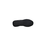 Black rubber sole with geometric tread pattern of guess men black sporty slip on sneakers fmfari fal12