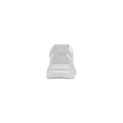 Guess men sneakers white suede with chunky design matte upper and glossy rubber sole for sporty use