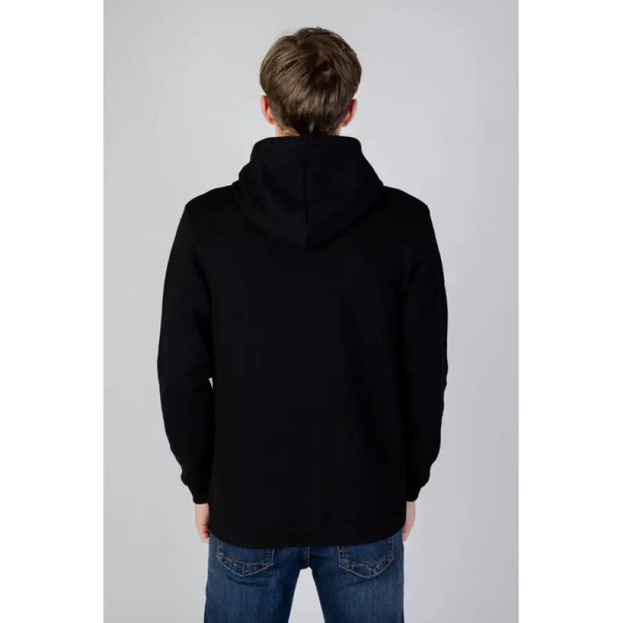 
                      
                        The Hundreds black hoodie for men showcasing urban city fashion and style
                      
                    