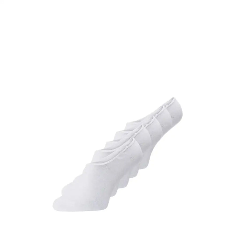 Jack & Jones white men ankle socks neatly stacked, ideal for fall winter underwear collection