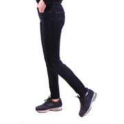 Jacob Cohen women’s blue cotton blend skinny jeans with classic five-pocket design and subtle stitching details