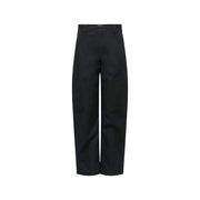 Jacqueline de yong women black high-waisted wide-leg cotton trousers with a sleek minimalist design size 15367918