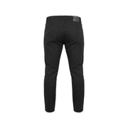 Black slim-fit Jeckerson men trousers with sleek modern design and subtle stitching details