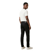 Jeckerson men trousers black slim-fit chinos with sleek tailored design and subtle stitching details