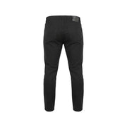 Schwarzer Slim-Fit Jeckerson Herrenhose mit elegantem, modernem Design und dezenten Ziernähten