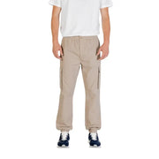 Beige and Khaki Cargo Pants displayed with durable fabric and multiple utility pockets