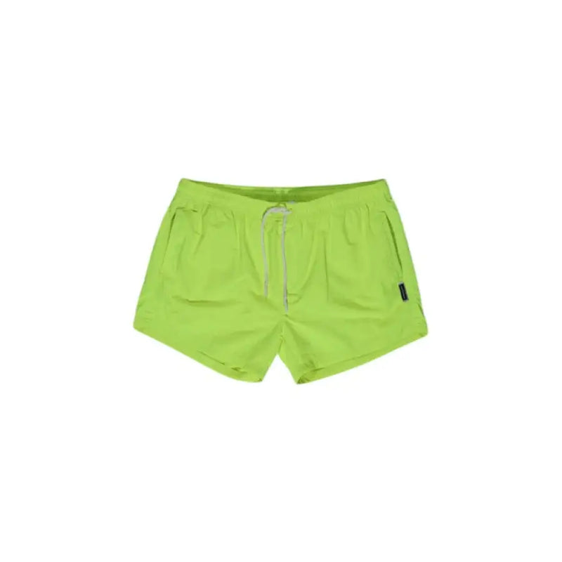 Lime green swim trunks from Hamaki-ho Men’s Blue Swimwear made of 100% Polyester