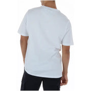 Weißes Baumwoll-T-Shirt von Lyle & Scott für Herren mit Rundhalsausschnitt und kurzen Ärmeln, Modell TS2406V, Vorderansicht