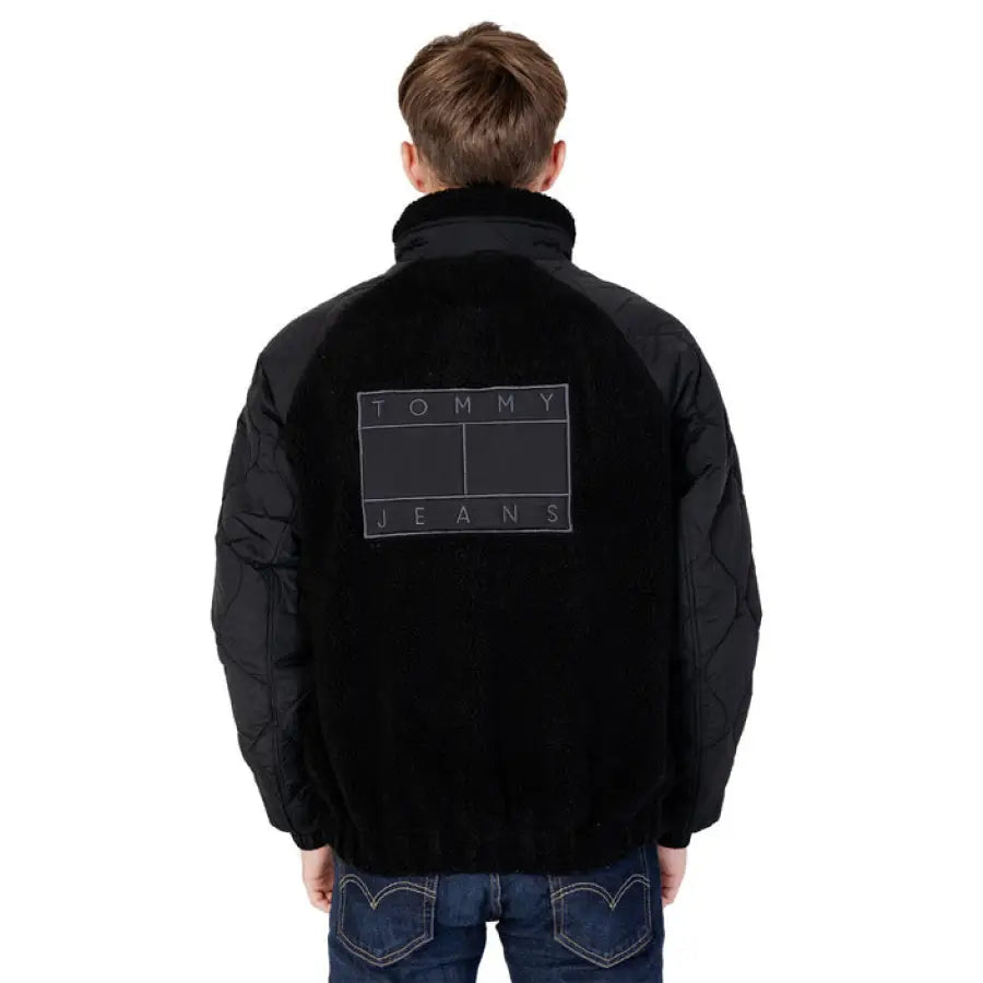 Tommy Hilfiger Jeans men blazer with ’home’ on black jacket