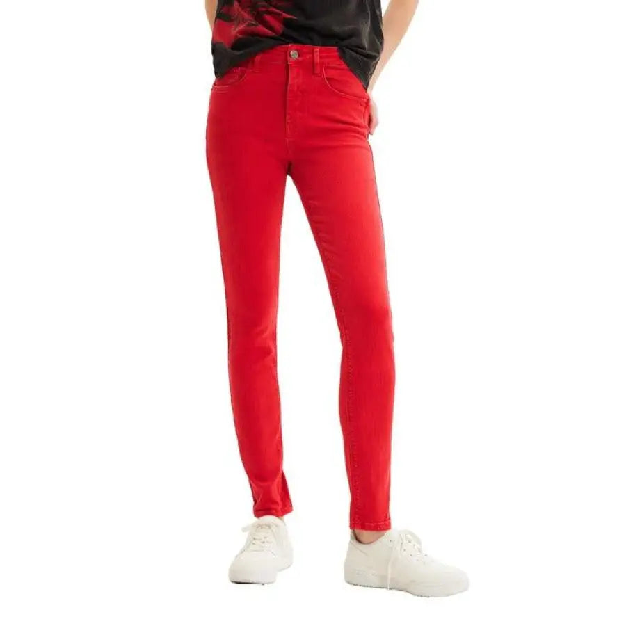 
                      
                        Desigual - Women Jeans - red / 34 - Clothing
                      
                    