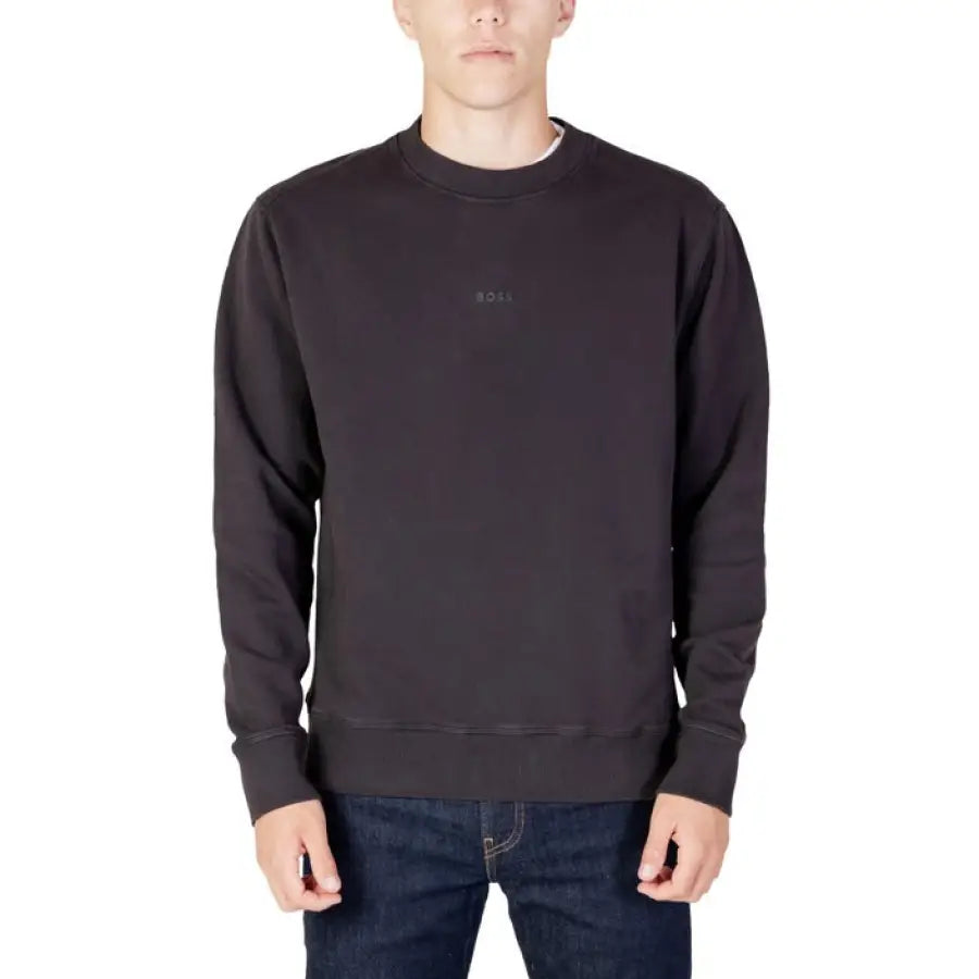 Boss - Men Sweatshirts - black / S - Clothing