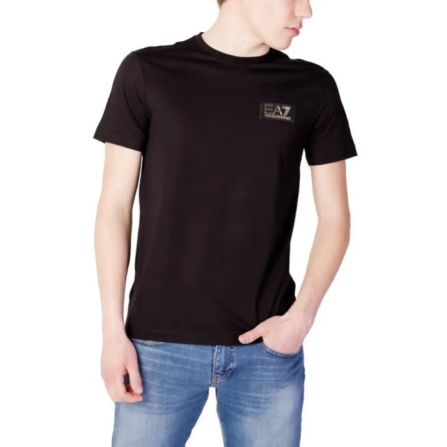 Ea7 - Men T-Shirt - black / S - Clothing T-shirts