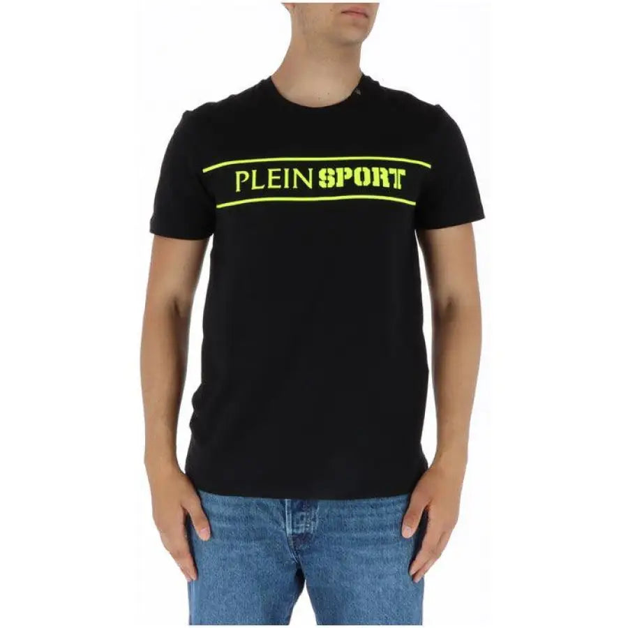 Plein Sport - Men T-Shirt - black / S - Clothing T-shirts