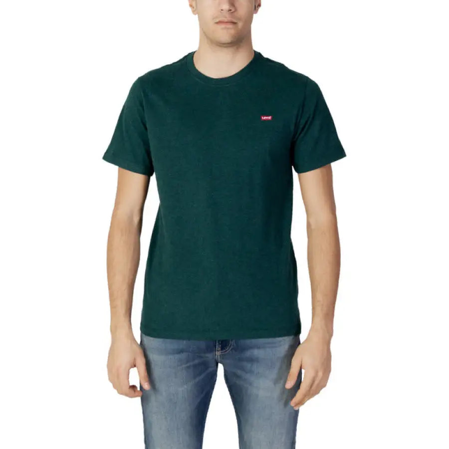 Levi`s - Men T-Shirt - green / XS - Clothing T-shirts