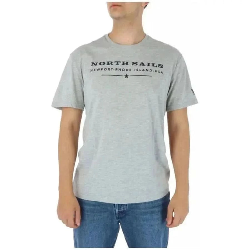 North Sails - Men T-Shirt - grey / S - Clothing T-shirts