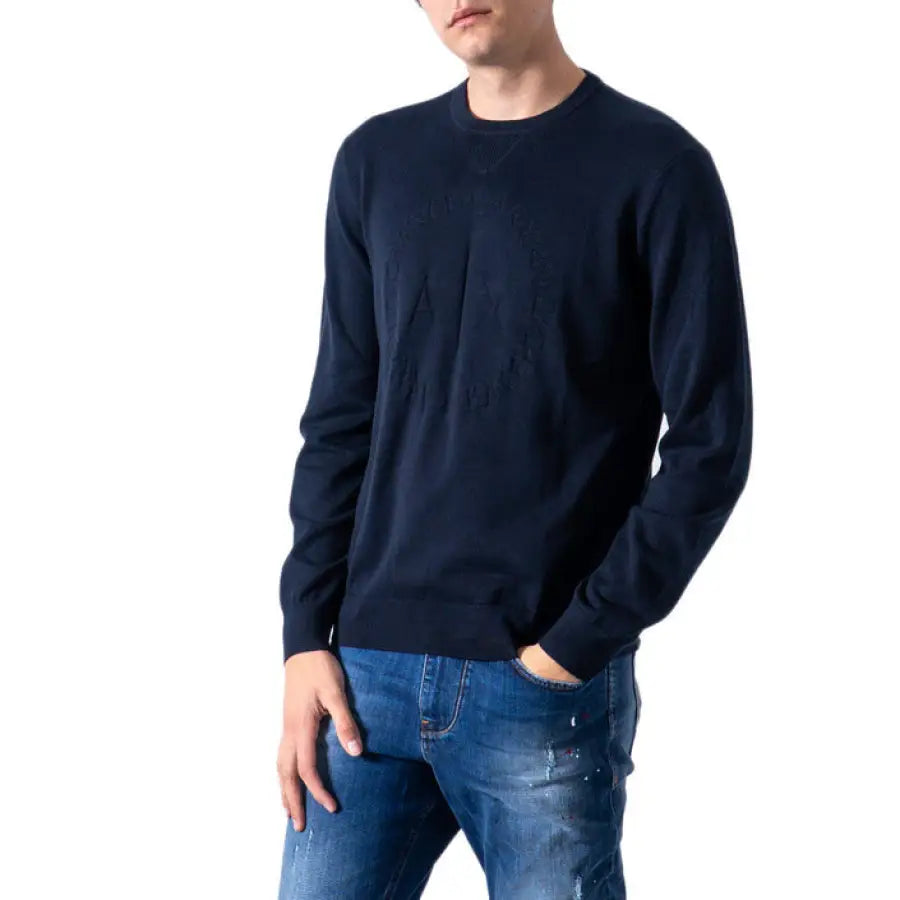 Armani Exchange - Men Sweatshirts - blue / S - Clothing