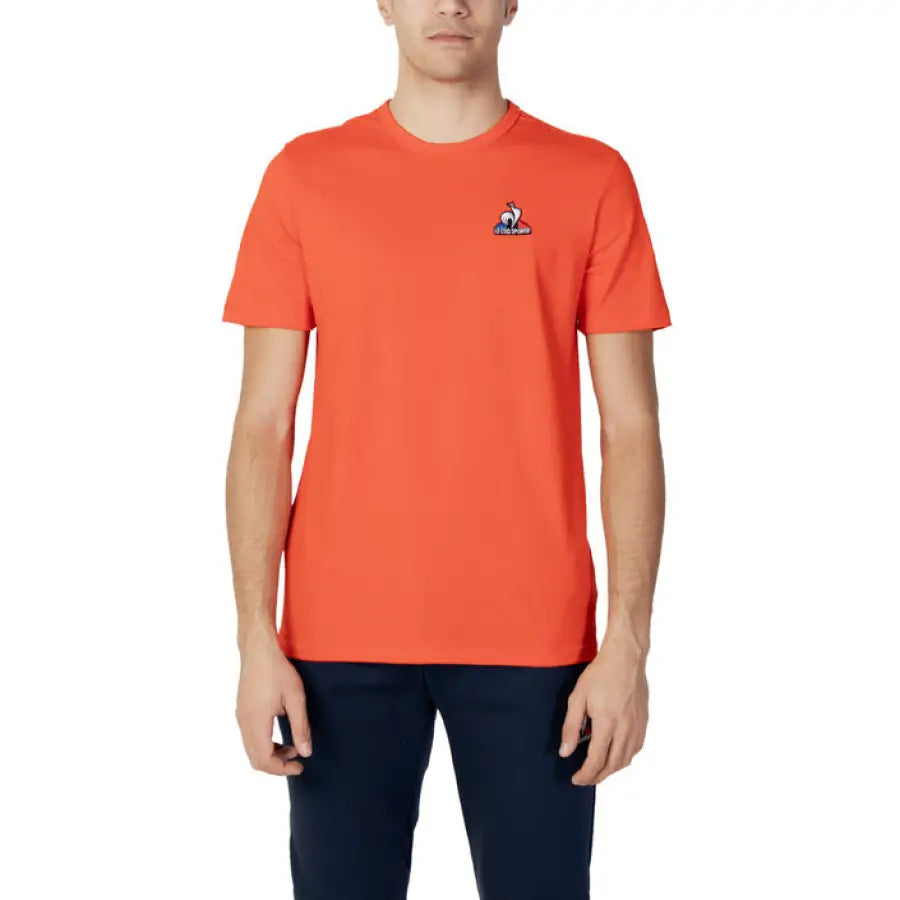 Le Coq Sportif - Men T-Shirt - red / S - Clothing T-shirts