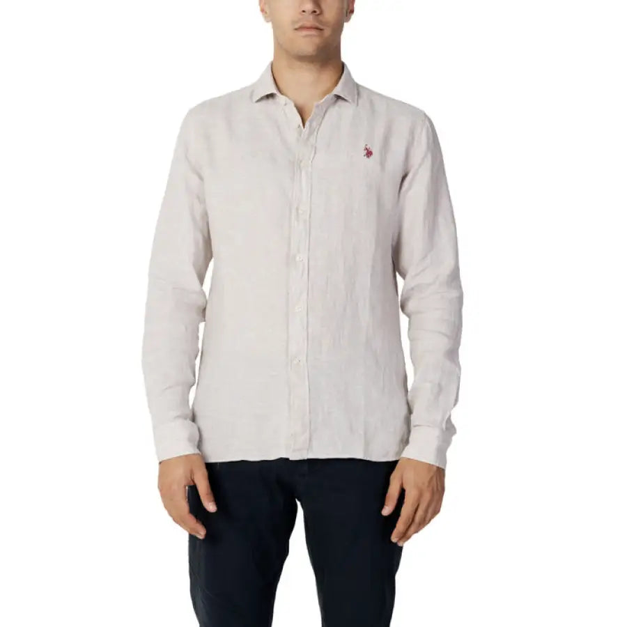 U.s. Polo Assn. - Men Shirt - brown / S - Clothing Shirts