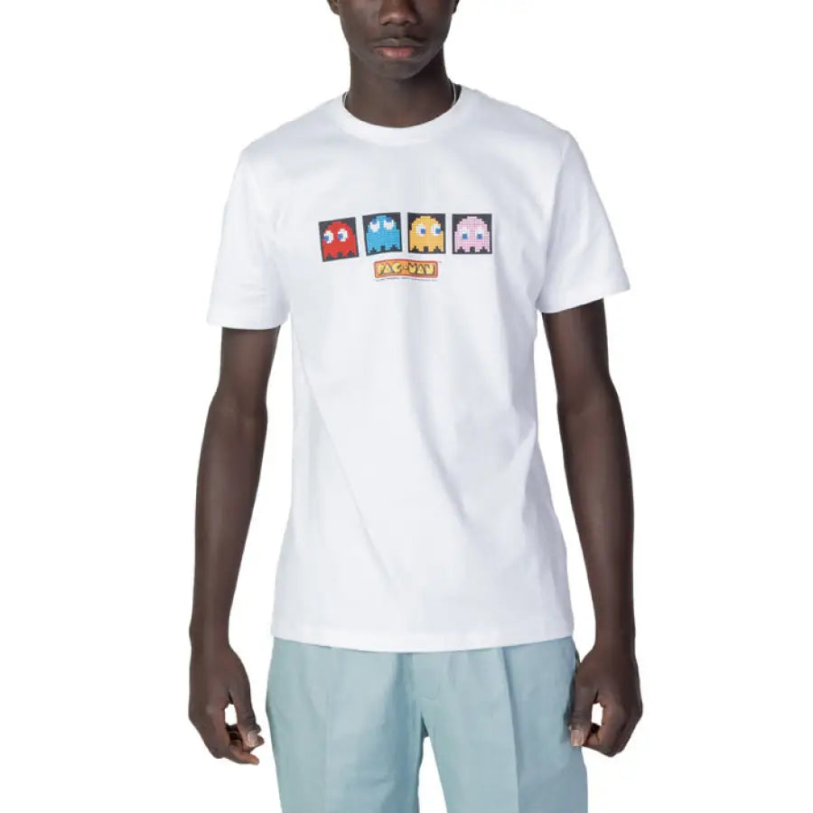 Antony Morato - Men T-Shirt - white / S - Clothing T-shirts