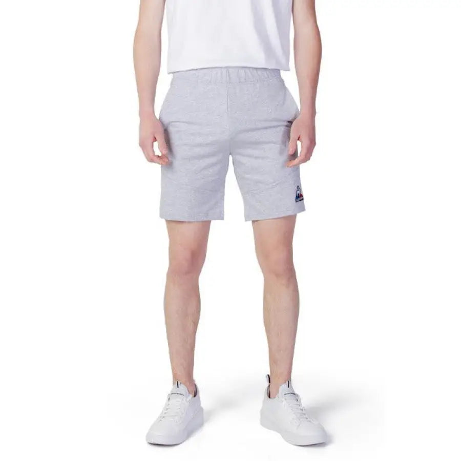Le Coq Sportif - Men Shorts - grey / S - Clothing