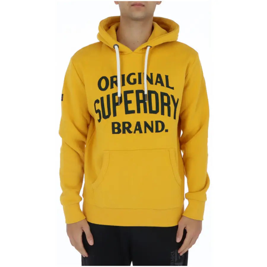 Superdry - Men Sweatshirts - yellow / S - Clothing