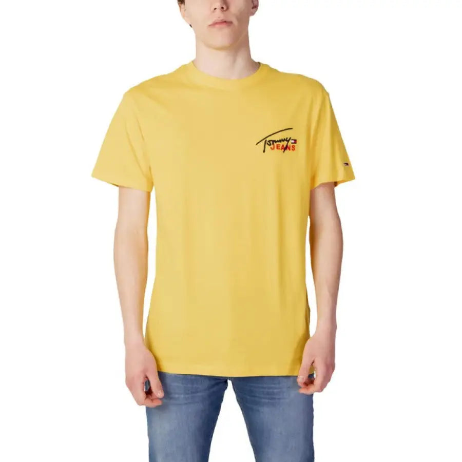 
                      
                        Tommy Hilfiger Jeans - Men T-Shirt - yellow / XS - Clothing
                      
                    