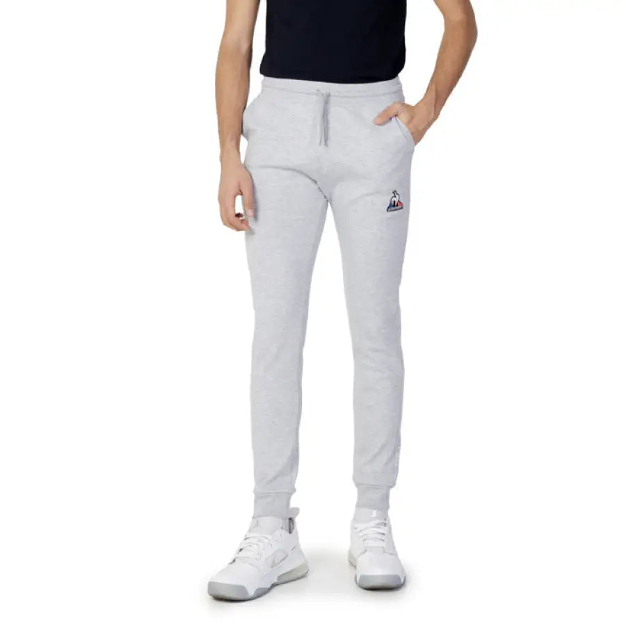 Le Coq Sportif - Men Trousers - grey / S - Clothing
