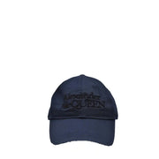 Navy blue baseball cap displayed in the product listing