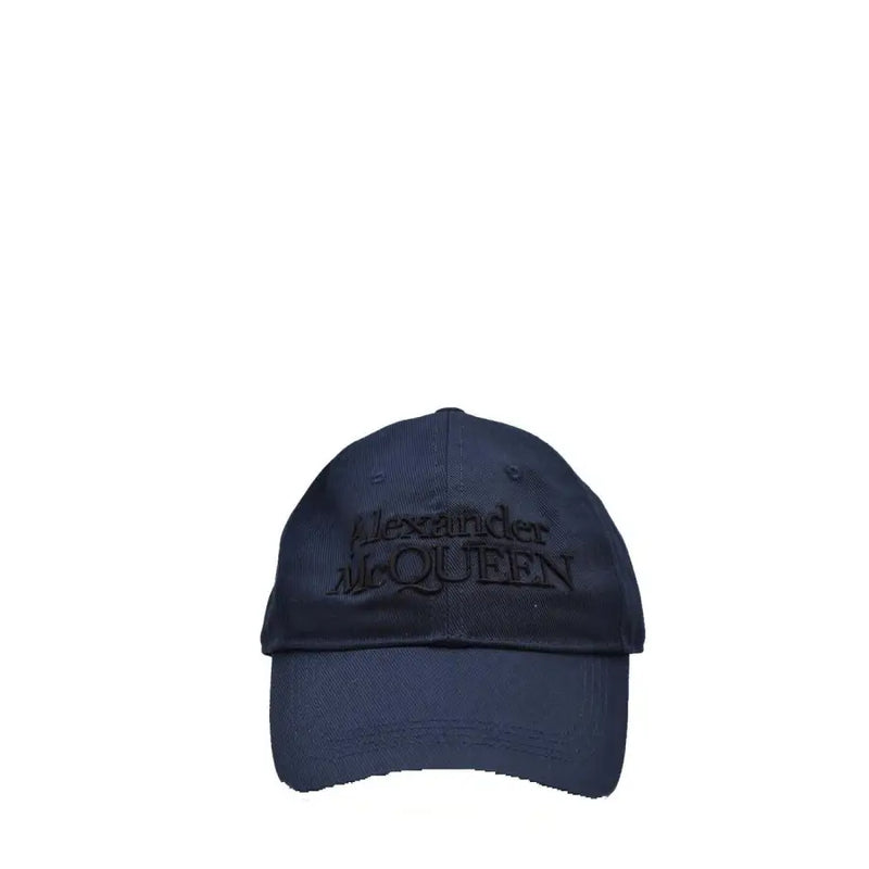 Navy blue baseball cap displayed in the product listing