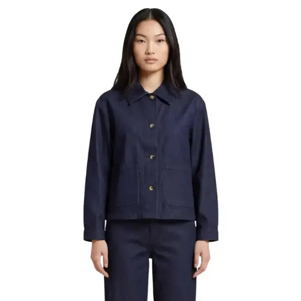 A shirt jacket blends a lightweight feel with a layering ability