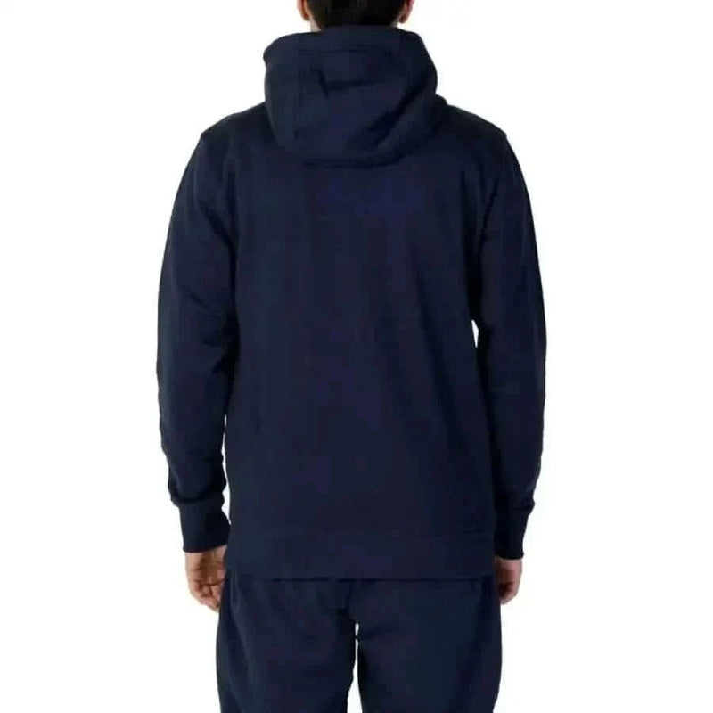 Navy blue hooded sweatshirt back view Tommy Hilfiger Jeans Men Sweatshirts collection