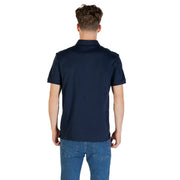 Navy blue polo shirt displayed as part of the Navy Blue Polo Shirt product collection