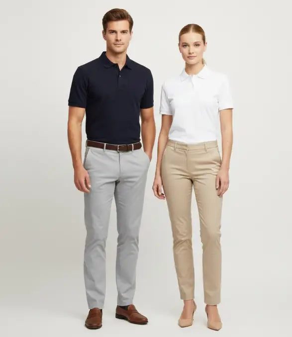 Les polos conviennent au business casual