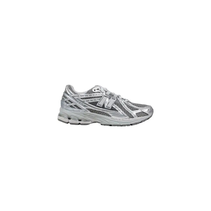 New balance men sneakers 1906r silver running shoe with mesh and synthetic overlays for enhanced durability