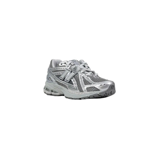 New balance men sneakers 1906r silver running shoe with mesh and synthetic overlays for enhanced breathability