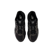 New Balance Schwarze Herren-Sneaker aus Synthetik mit grauen Mesh- und Gummielementen im schwarzen Design