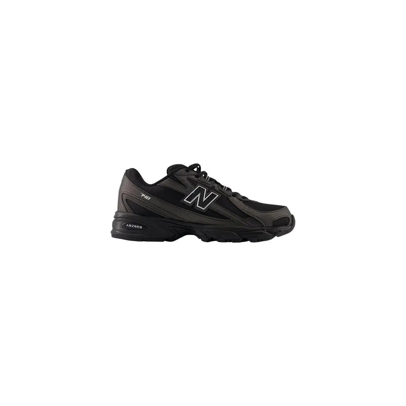 New balance Schwarze Herren-Sneaker aus Synthetik, Slip-On-Schuhe mit elegantem schwarzem 540-Laufschuhdesign und dezenten grauen Akzenten.
