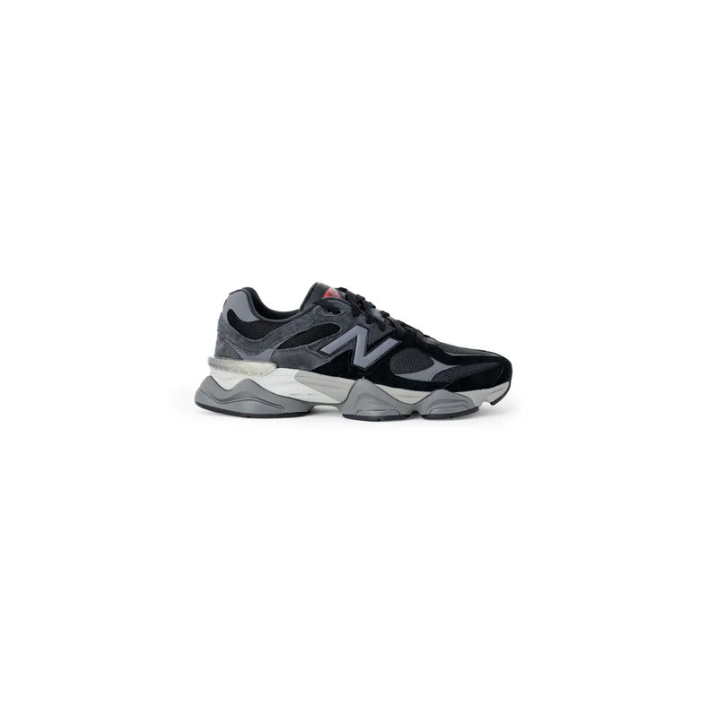 New balance Herren-Sneaker, graue Gummisohle, schwarz-graues Modell 990v4 mit klobigem, mehrlagigem Sohlendesign