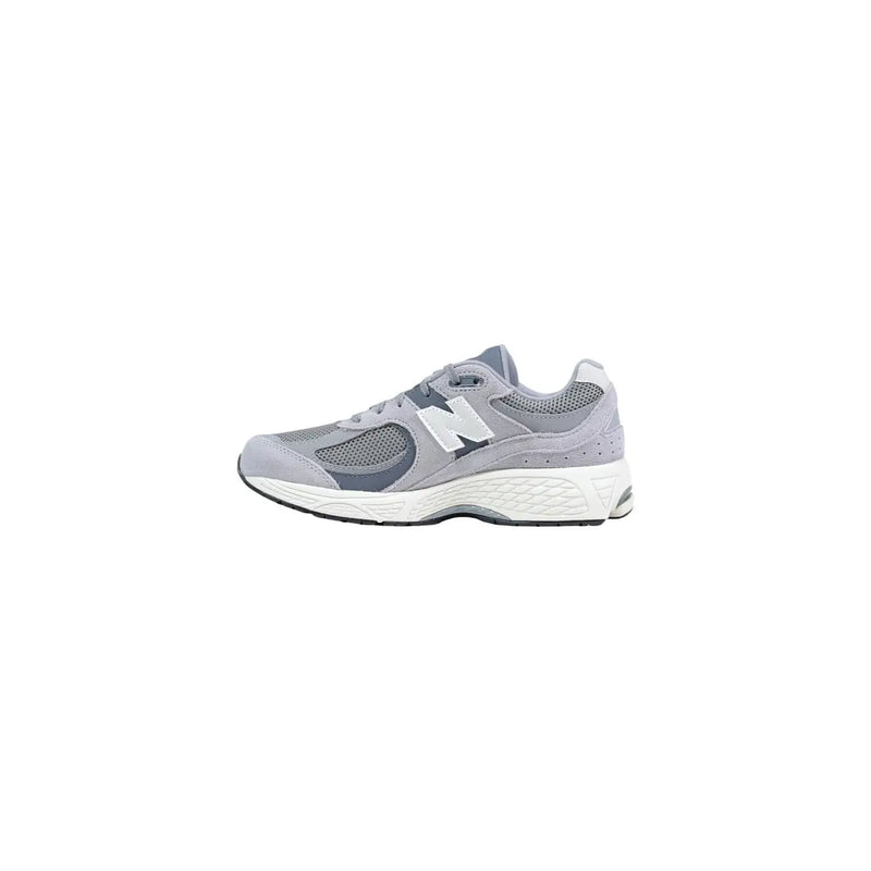 New Balance women leather sneakers grey with mesh and suede upper white midsole and black outsole for spring shoes