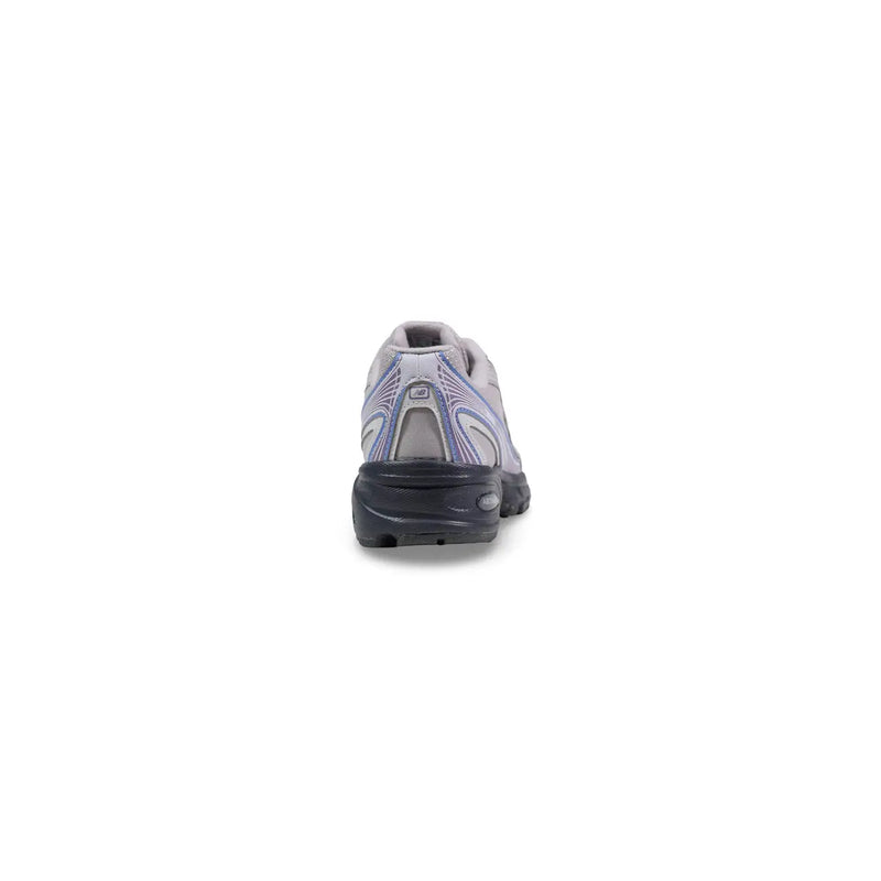 New balance women lilac synthetic sneakers in gray and purple with a sleek athletic design for running