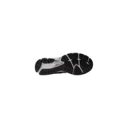 New balance women silver textile slip on skate sneakers with black and silver asics running shoe featuring textured outsole