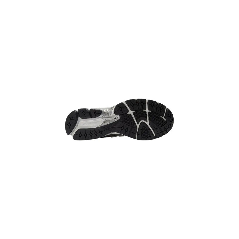 New balance women silver textile slip on skate sneakers with black and silver asics running shoe featuring textured outsole