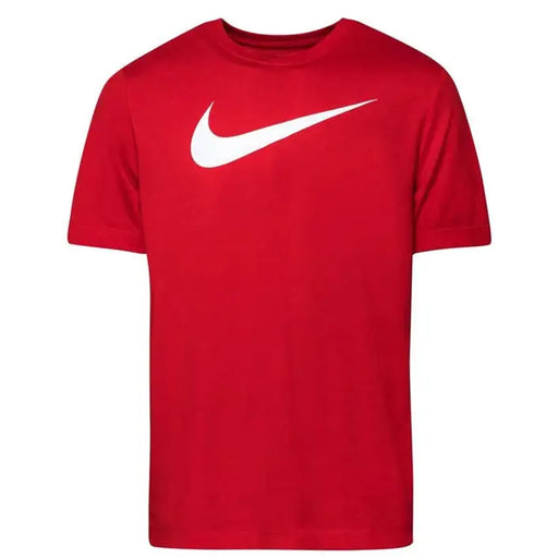 Red Nike T-shirt displayed in the Nike Black Short Sleeve T Shirt product image