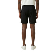 Schwarze Baumwollshorts von The North Face für Herren mit elastischem Bund und taillierter Passform, Vorderansicht