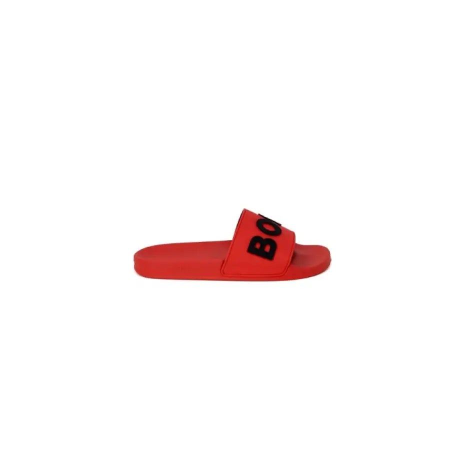 
                      
                        Boss Men Slippers with The North Face logo in sand red for spring summer
                      
                    
